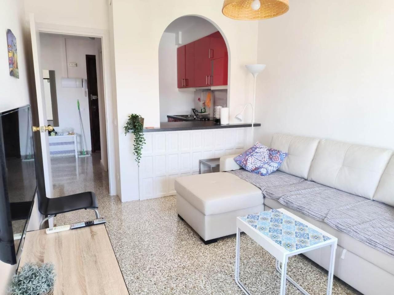 Luminoso Apartamento Playa Torrecilla. Con Piscina Nerja Eksteriør billede