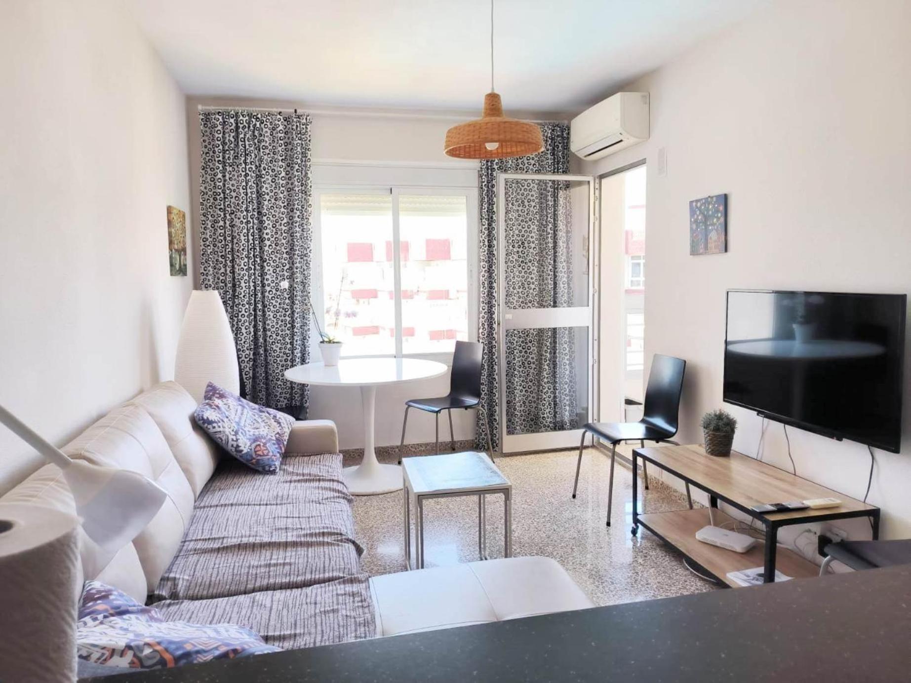 Luminoso Apartamento Playa Torrecilla. Con Piscina Nerja Eksteriør billede